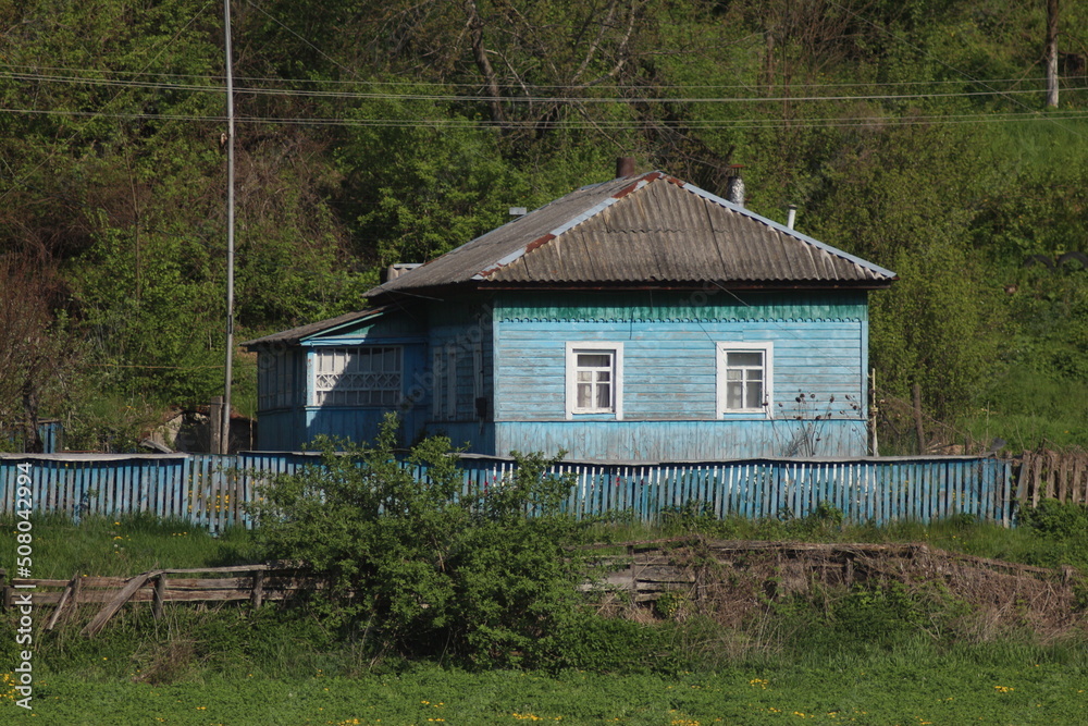 Spring Flood On The Desna River. Mezynsky National Nature Park, Chernihiv Region, Ukraine