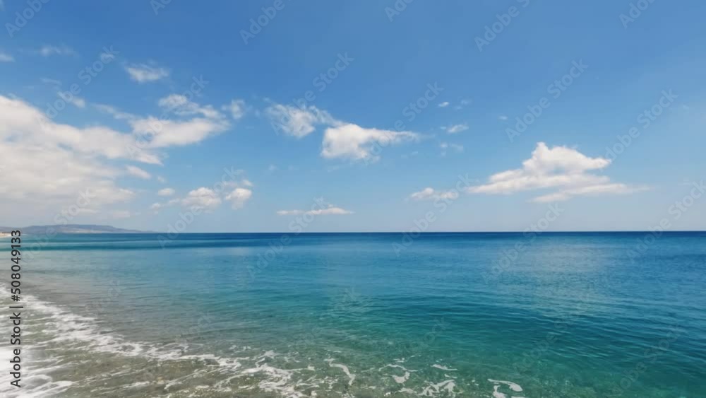 Stunning Calm Ocean View. Calabria Italy Stunning Calm Ocean View. Calabria Italy