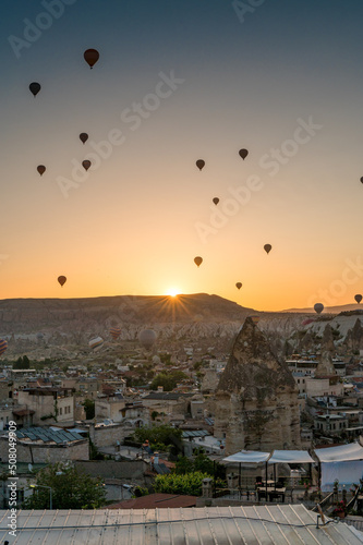 sunrise over Göreme, Cappadocia