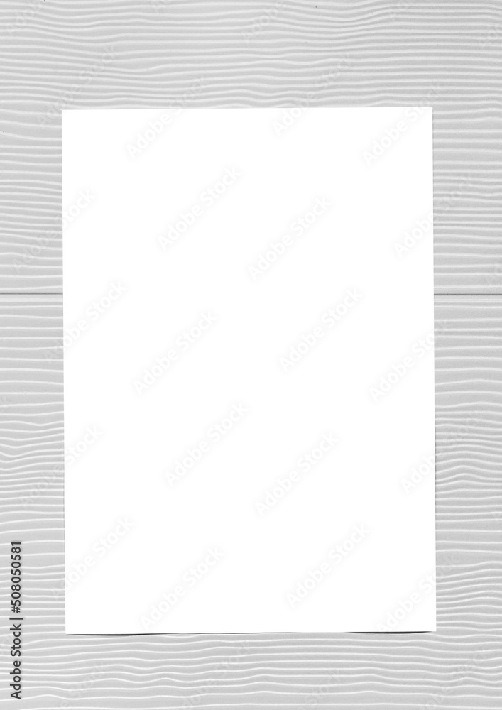 Empty paper blank sample design white template sheet background Empty paper blank sample design white template sheet background