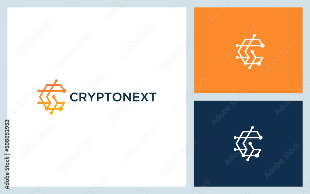 cryptocarency logo design