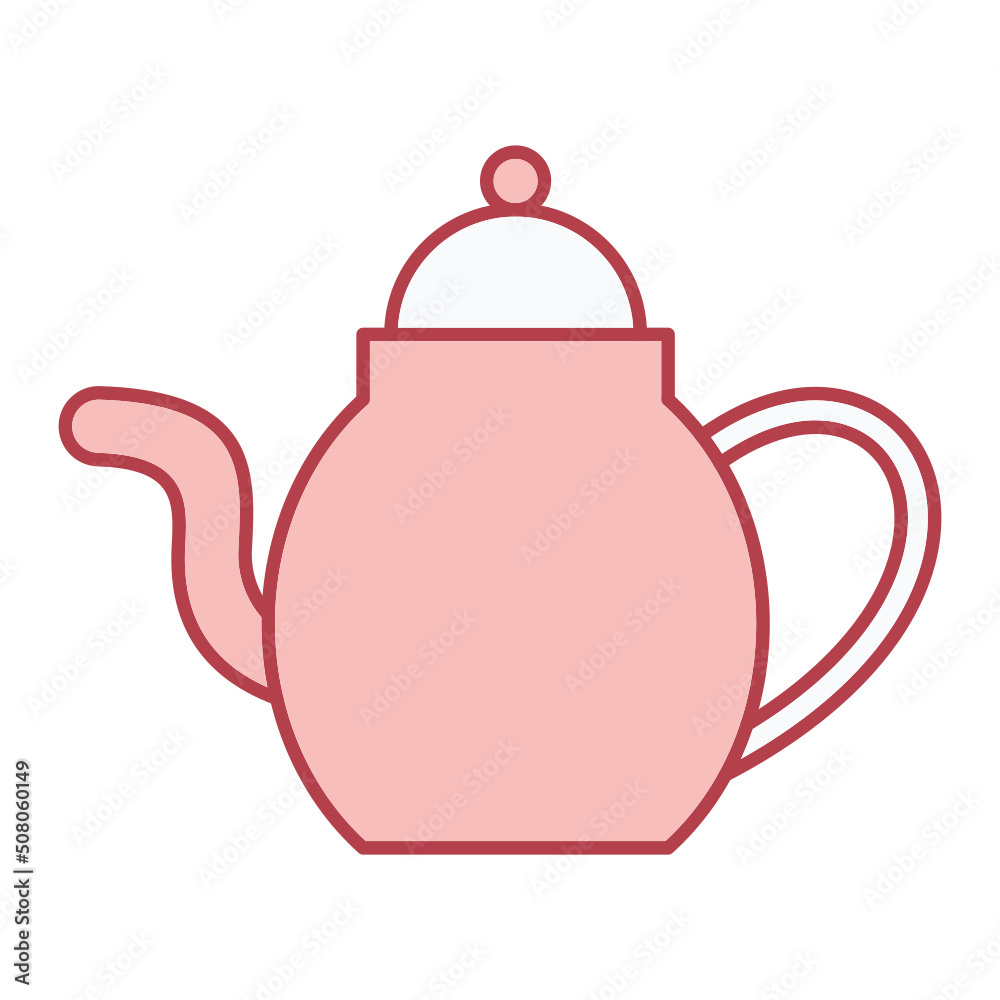 Obraz premium Teapot Icon Design