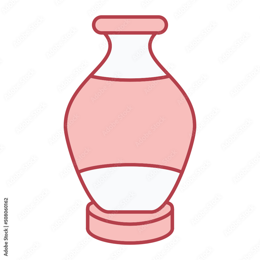 Vase Icon Design