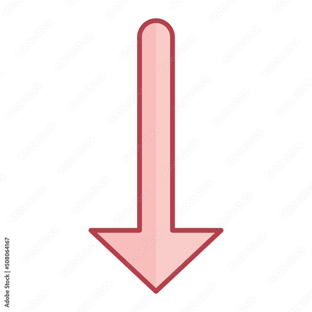 Down Arrow Icon Design