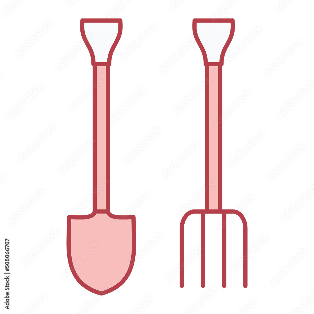 Gardening Tools Icon Design Gardening Tools Icon Design