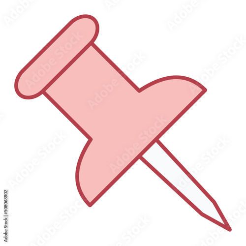 Push Pin Icon Design