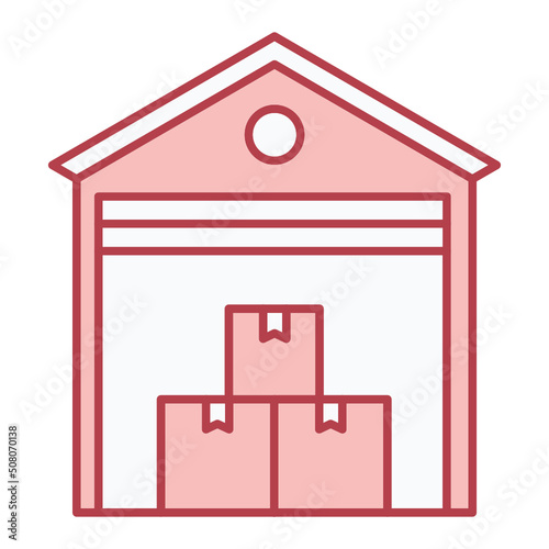 Warehouse Icon Design