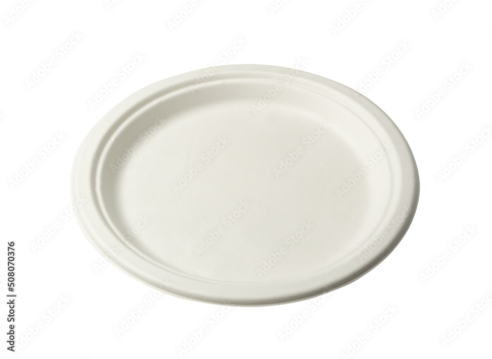 Paper Plate Isolated Paper Plate Isolated