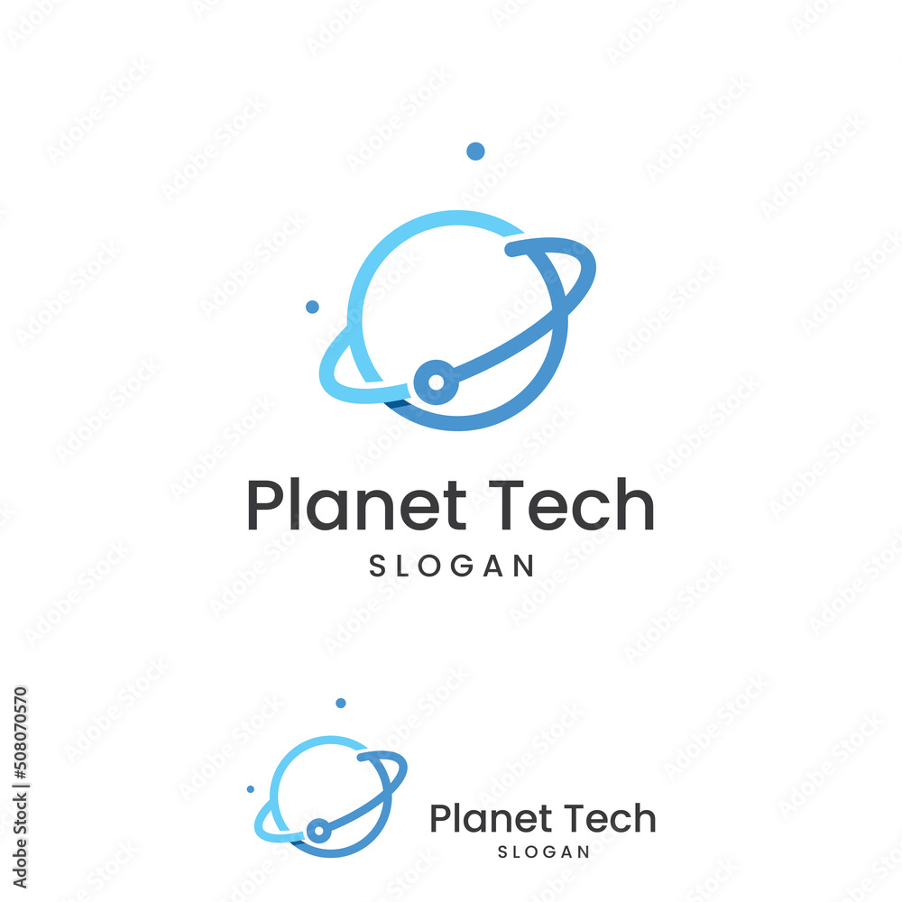 Modern digital tech world logo, global or tech planet, and digital tech protection. Logo with concept vector illustration template. Modern digital tech world logo, global or tech planet, and digital tech protection. Logo with concept vector illustration template.
