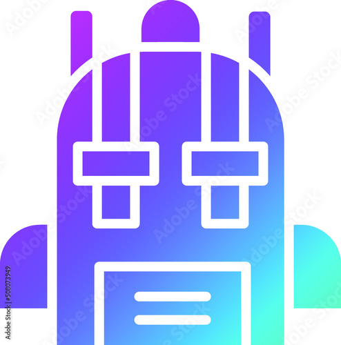 Bagpack Vector Icon Design Illustration