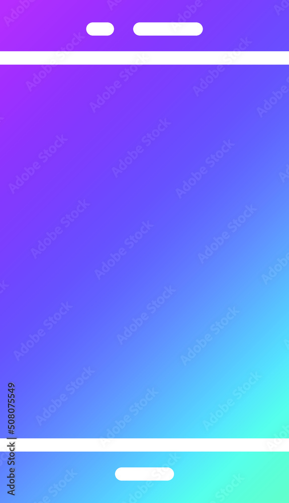 Obraz premium Smartphone Vector Icon Design Illustration