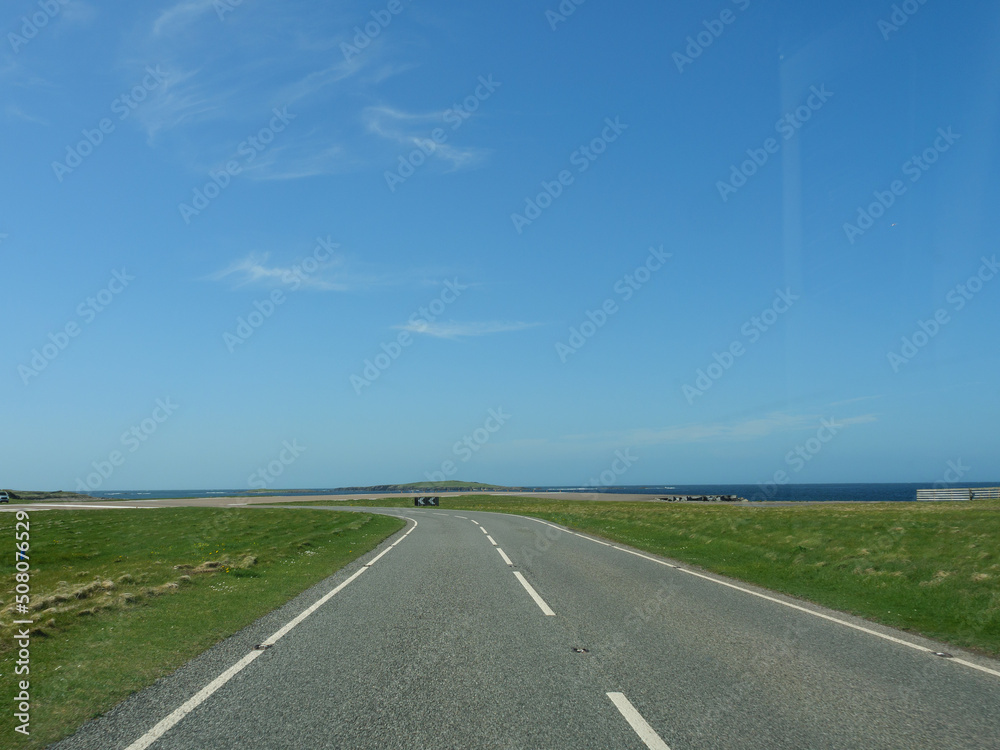 Fototapeta premium Die Shetland Inseln