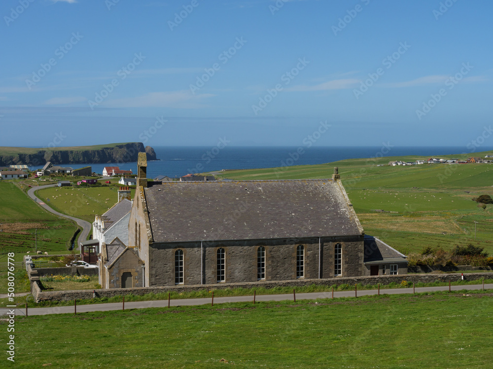Die Shetland-Inseln mit der Stadt Lerwick Die Shetland-Inseln mit der Stadt Lerwick