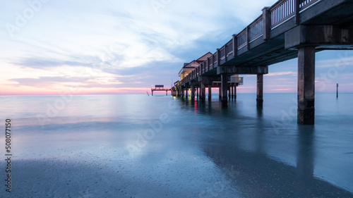 Wallpaper Mural Pier at sunset  Torontodigital.ca