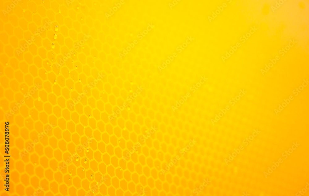 Light orange bright honeycomb abstract soft simple background texture,  yellow backdrop, smooth wallpaper, shallow depth of field, full frame.  Tech, modern technology background, copy space, nobody Stock Photo | Adobe  Stock