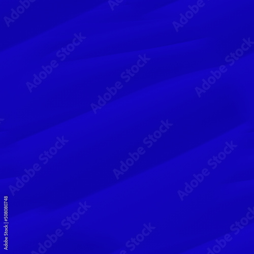 Blue desert with dunes. Beautiful seamless abstraction with smooth diagonal lines. Blue texture. 3D image. 