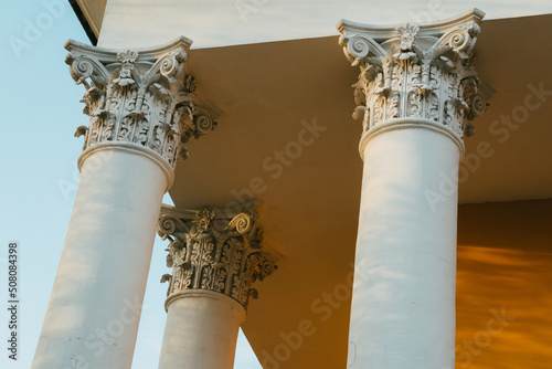 detail of columns