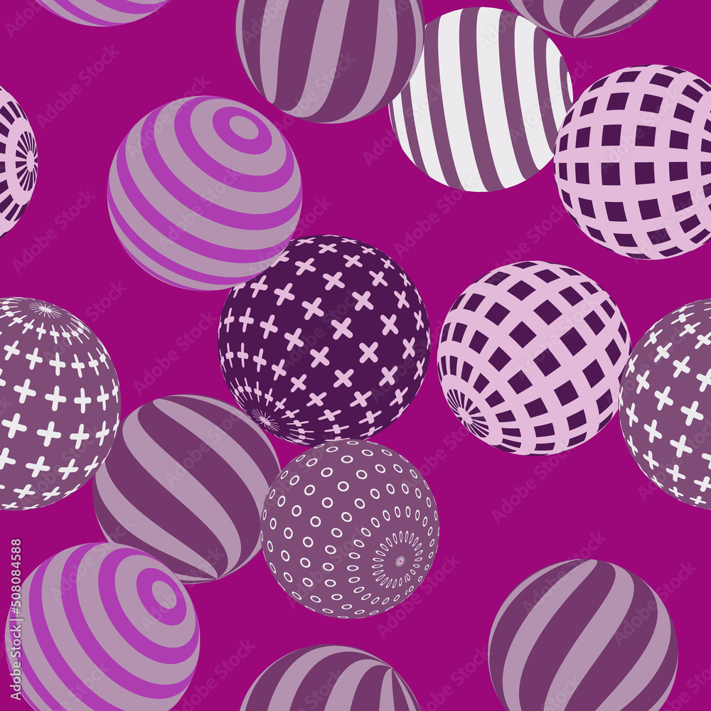 Retro 3d illustration of abstract balls, great design for any purpose. Modern poster for cover design. Vector seamless technology background. Background wall design. Retro 3d illustration of abstract balls, great design for any purpose. Modern poster for cover design. Vector seamless technology background. Background wall design.