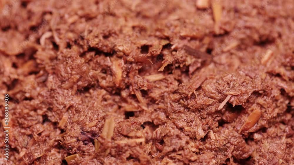 Wet pomace of fermented Ivan tea Wet pomace of fermented Ivan tea