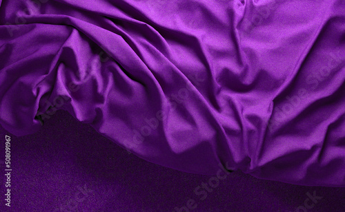 Photography Fondo de tela en color morado con arrugas y pliegues