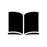 Książka otwarta- ikona wektorowa