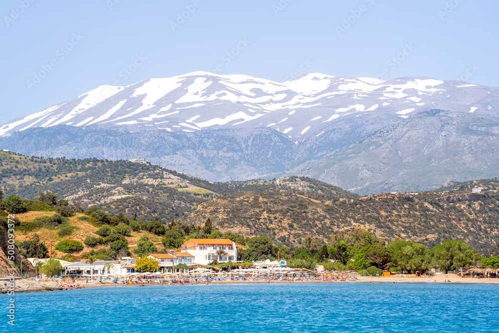 Agia Galini Beach, Insel Kreta, Griechenland 