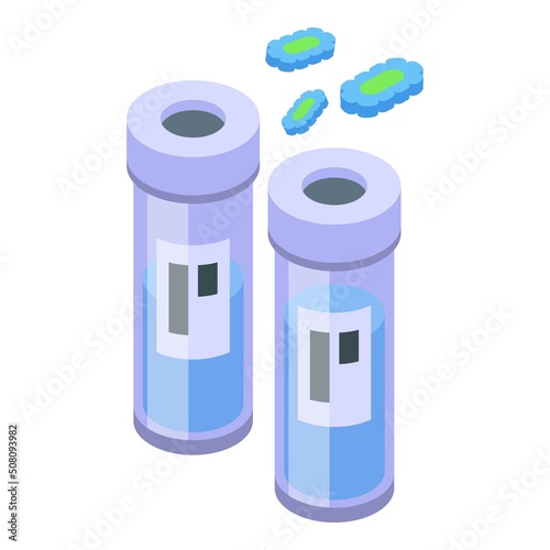 Antiviral pills icon isometric vector. Medicine virus. Doctor jar