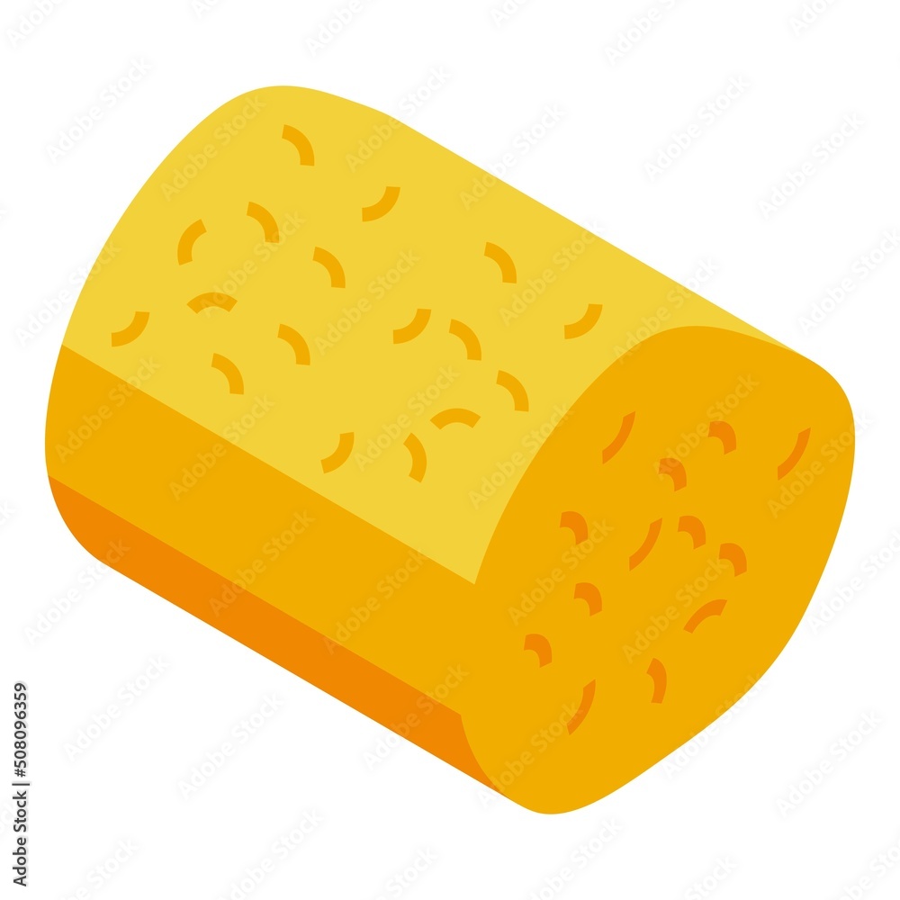 Grass bale icon isometric vector. Hay straw. Farm wheat Grass bale icon isometric vector. Hay straw. Farm wheat