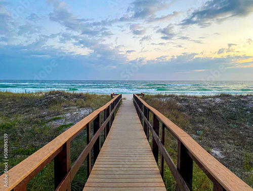 Boardwalk to the Beach  Panama City  Florida