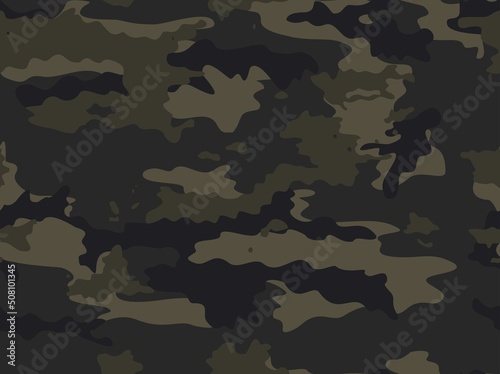  Military texture camouflage seamless pattern, army print, trendy texture for design.