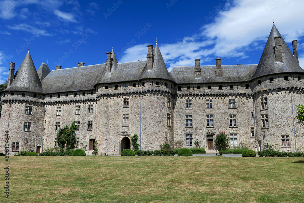 Chateau de Pompadour, France