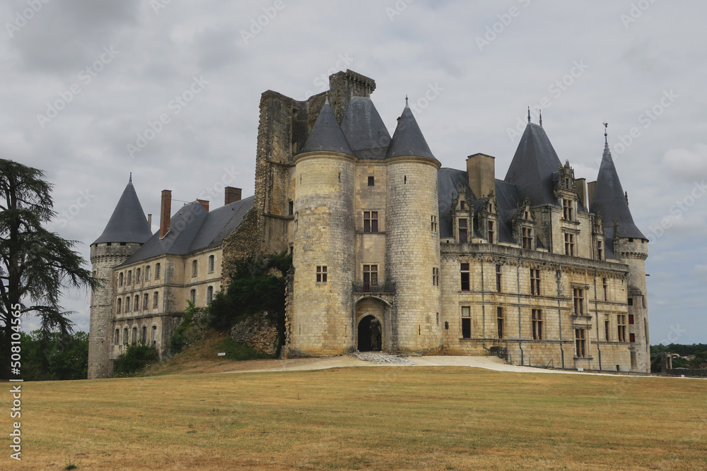 Rochefoucauld castle, Charente, France
