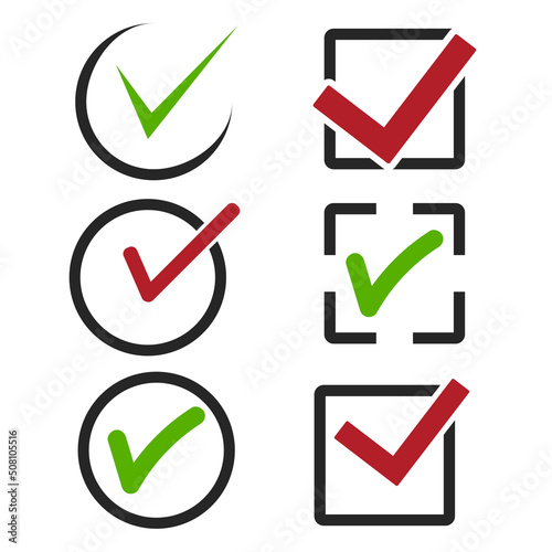 Checkbox icon vector illustration