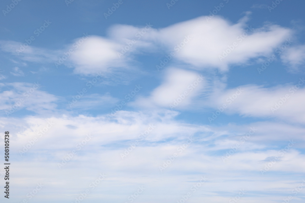 blue sky with high clouds in spring without animals or people blue sky with high clouds in spring without animals or people