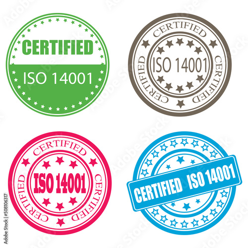  Certification stamp. Vector  illustration.