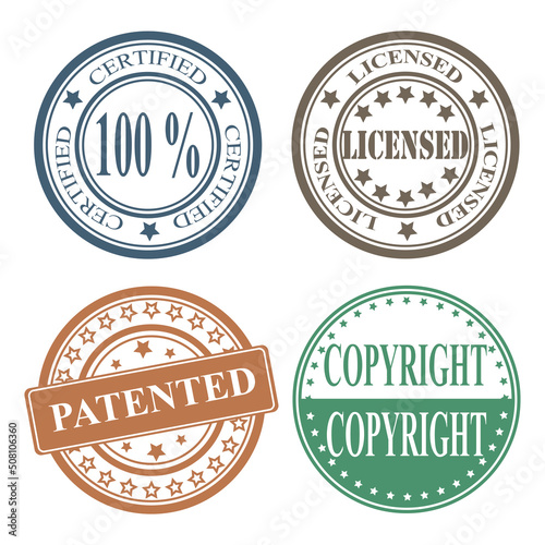 Licensed,Patented,Copyright,Certified product.