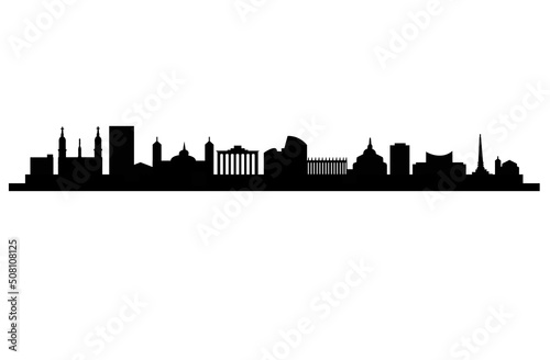 City Skyline of Rome, Itlay