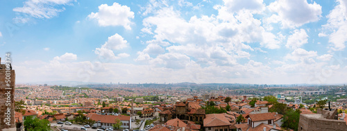 Ankara panorama. Panoramic view of the Capital of Turkey. photo
