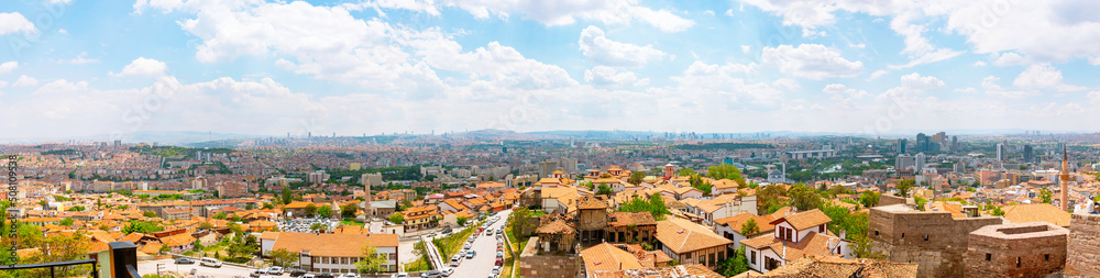 Ankara Turkey. Panoramic view of Ankara. Capital of Turkey
