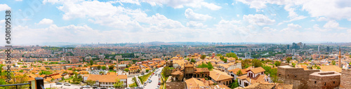Ankara Turkey. Panoramic view of Ankara. Capital of Turkey photo