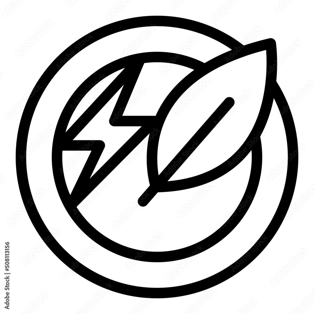 Leaf energy metabolic icon outline vector. Body nutrition. Diet process Leaf energy metabolic icon outline vector. Body nutrition. Diet process