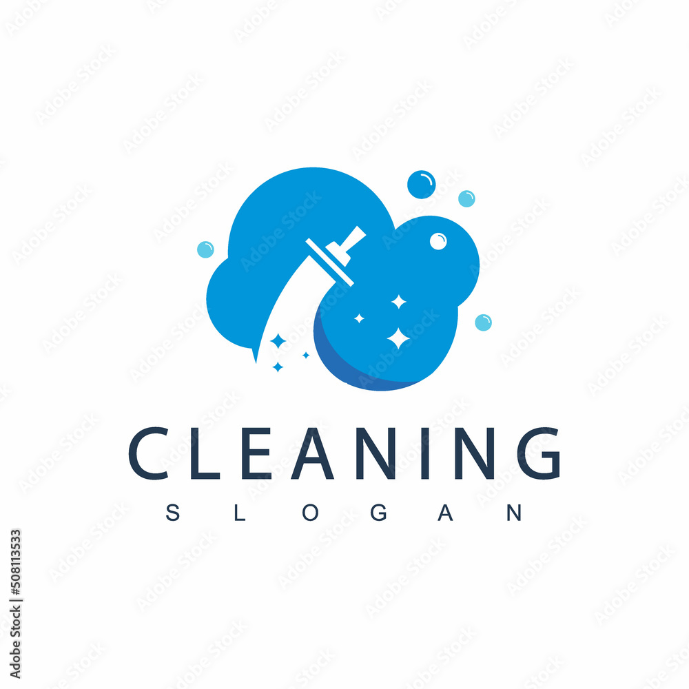 Cleaning Service Logo Design Template Cleaning Service Logo Design Template