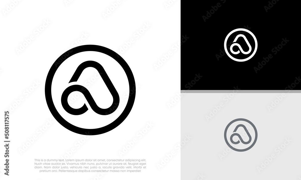 Initials A logo design. Initial Letter Logo. Innovative high tech logo template. Initials A logo design. Initial Letter Logo. Innovative high tech logo template.