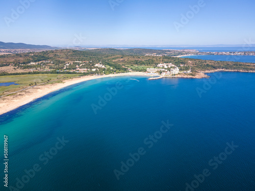 Aerial view of The Driver Beach near resort of Dyuni, Bulgaria © Stoyan Haytov