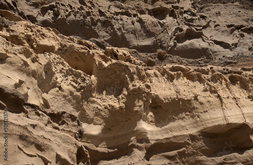Gran Canaria, amazing sand stone erosion figures in ravines on Punta de las Arenas cape on the western part of the island, also called Playa de Artenara
 photo