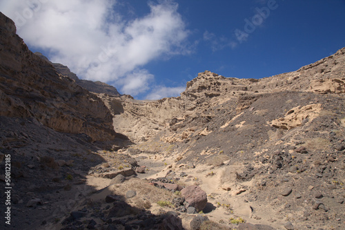 Gran Canaria, amazing sand stone erosion figures in ravines on Punta de las Arenas cape on the western part of the island, also called Playa de Artenara
 photo