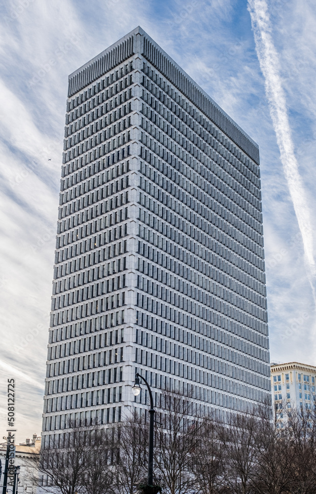 Fototapeta premium White Stone Building