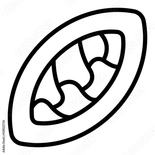 Bread national icon outline vector. Food cuisine. Arabian dish