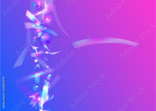 Neon Sparkles. Retro Festival Wallpaper. Digital Art. Iridescent