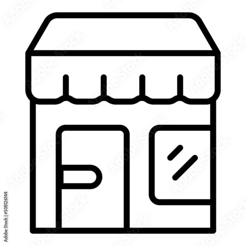 Street hair salon icon outline vector. Shampoo barber. Shampoo beauty